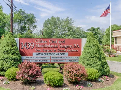 front sign