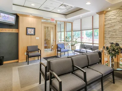 office reception area